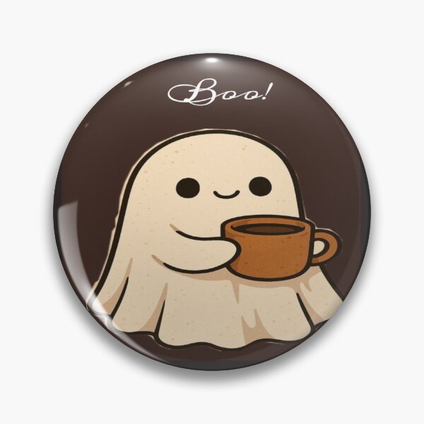 Item preview, Cute Ghost Sipping Tea Artwork  designed and sold by NivyasArtistry.