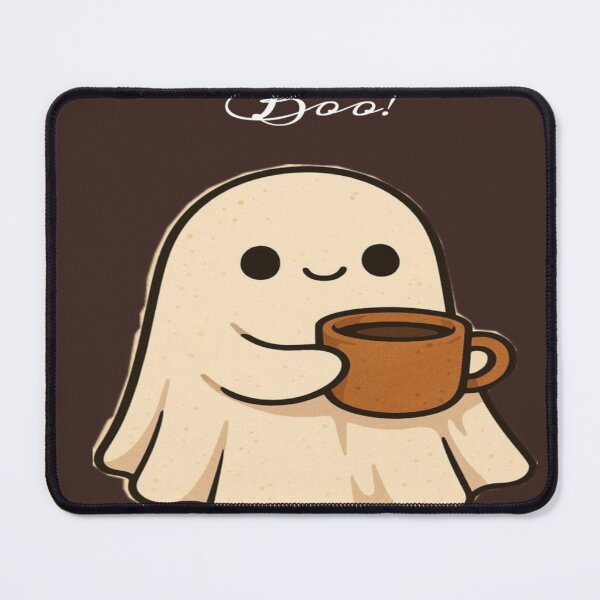 Item preview, Cute Ghost Sipping Tea Artwork  designed and sold by NivyasArtistry.