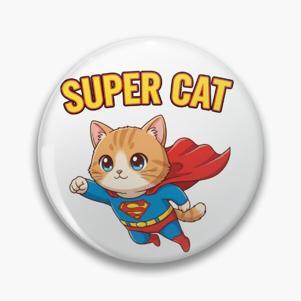 Item preview, Super Cat: The Cutest and Most Powerful Hero in the Feline Universe designed and sold by JerboT-shirt.