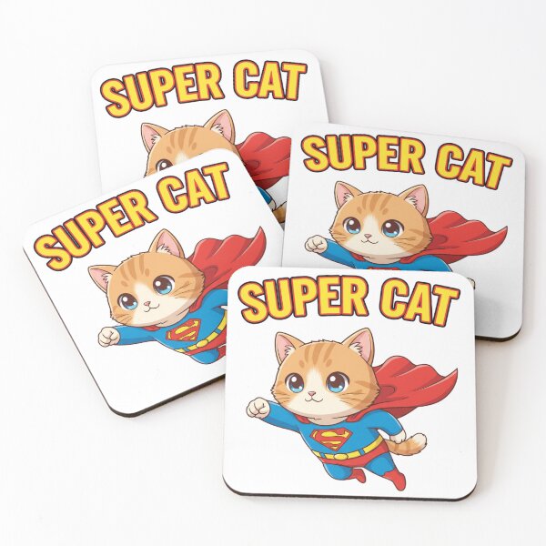 Item preview, Super Cat: The Cutest and Most Powerful Hero in the Feline Universe designed and sold by JerboT-shirt.