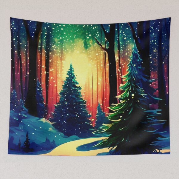 Item preview, Magical Coniferous Forest. designed and sold by Zofia Sosnecka.