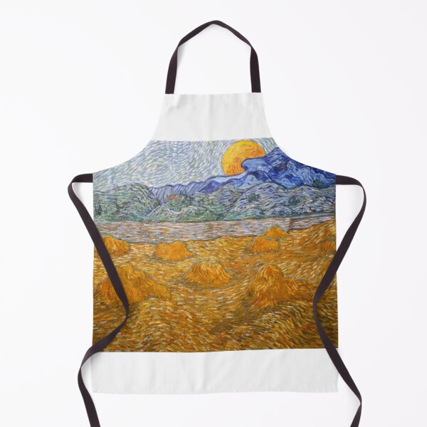 Item preview, Landscape with Wheat Sheaves and Rising Moon designed and sold by itsarheapitt.