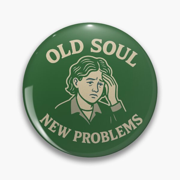 Item preview, Old Soul, New Problems- Retro  designed and sold by DZIERANA.