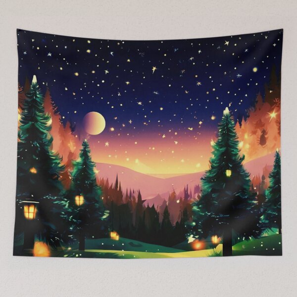 Item preview, Magical Coniferous Forest. designed and sold by Zofia Sosnecka.