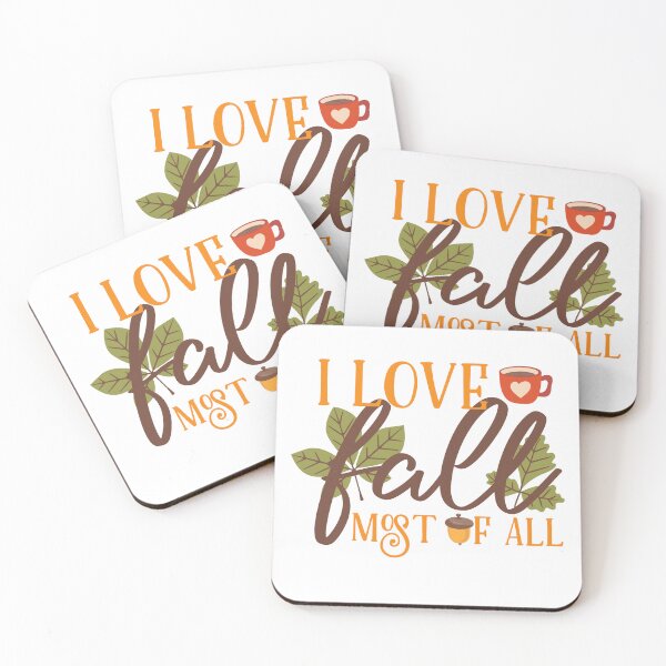 Item preview, I love fall most of all designed and sold by Anisha  Vaz.