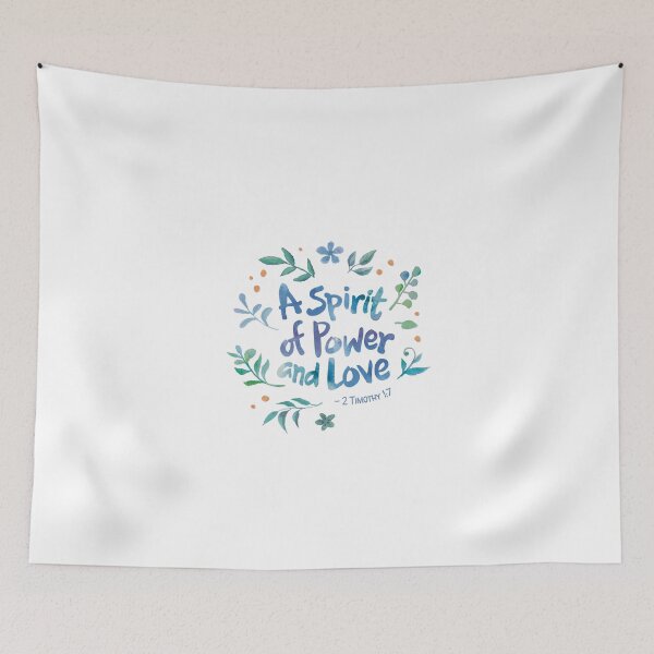 Item preview, 2 Timothy 1:7 A Spirit Of Power And Love  designed and sold by amazingjoy.
