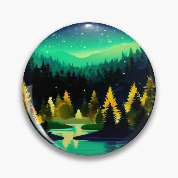 Item preview, Magical Coniferous Forest. designed and sold by Zofia Sosnecka.