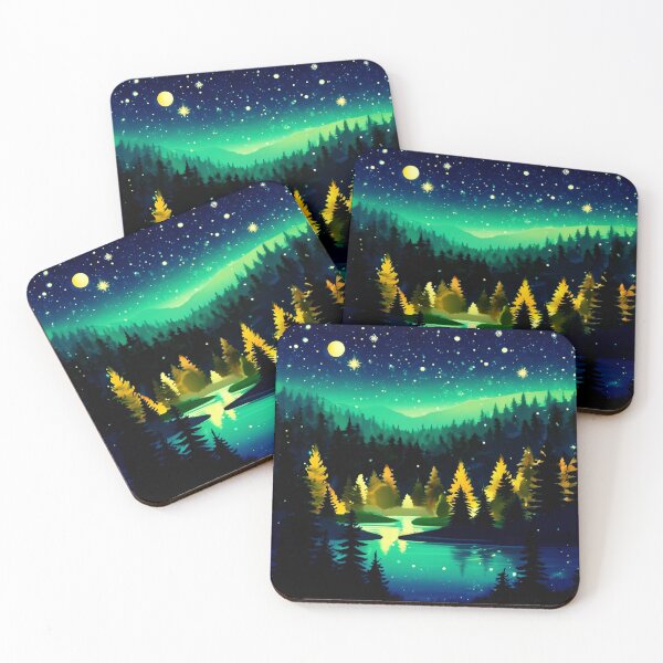 Item preview, Magical Coniferous Forest. designed and sold by Zofia Sosnecka.