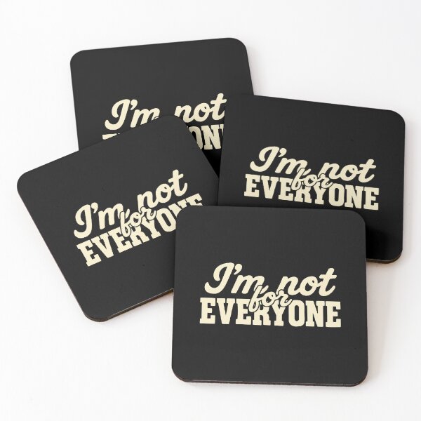 Item preview, I’m Not for Everyone – Confident Retro Quote designed and sold by SnappyPNG.