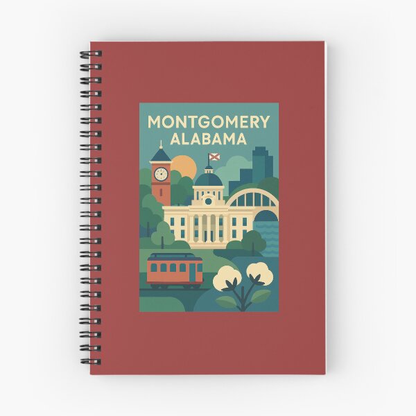Item preview, Montgomery Alabama  designed and sold by Broken Antler Designs .