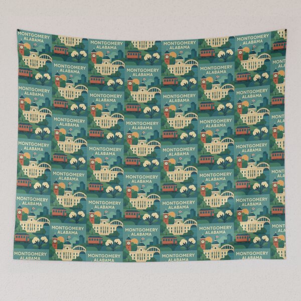 Item preview, Montgomery Alabama  designed and sold by Broken Antler Designs .