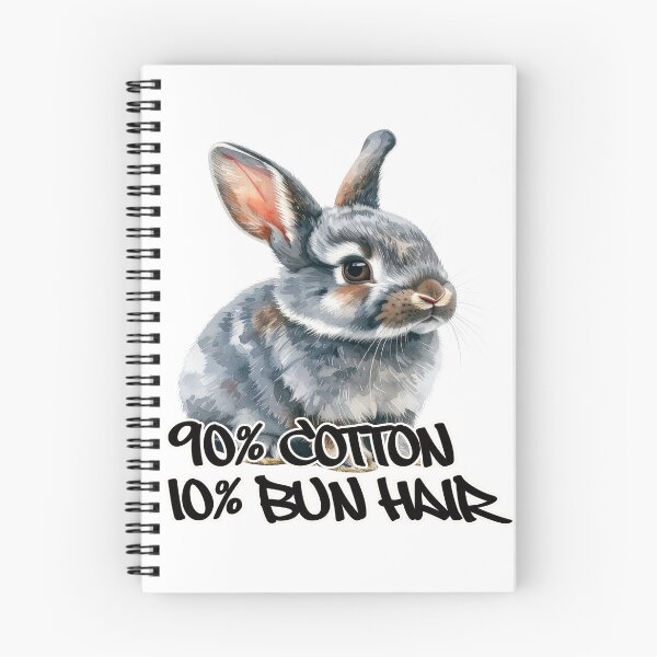 Item preview, Small grey rabbit, 90% cotton, 10% bun hair designed and sold by LiskoDesign.