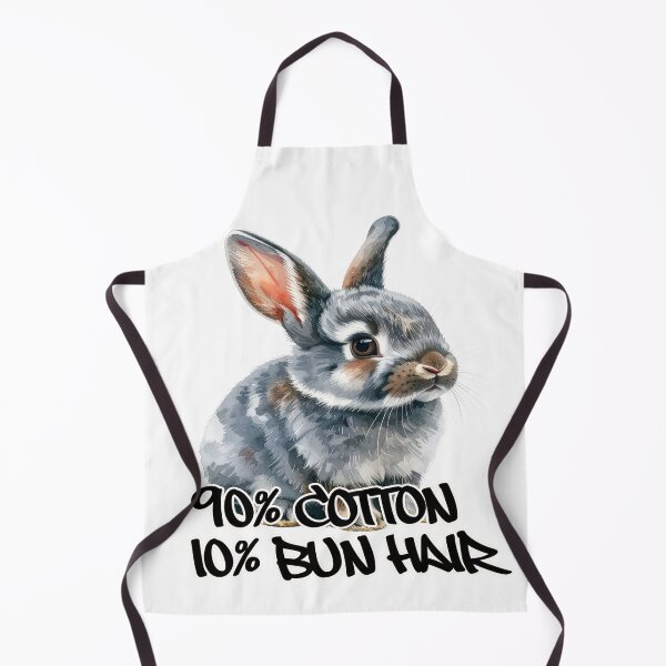 Item preview, Small grey rabbit, 90% cotton, 10% bun hair designed and sold by LiskoDesign.
