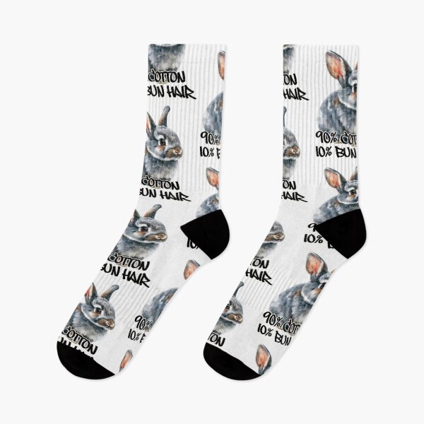 Item preview, Small grey rabbit, 90% cotton, 10% bun hair designed and sold by LiskoDesign.