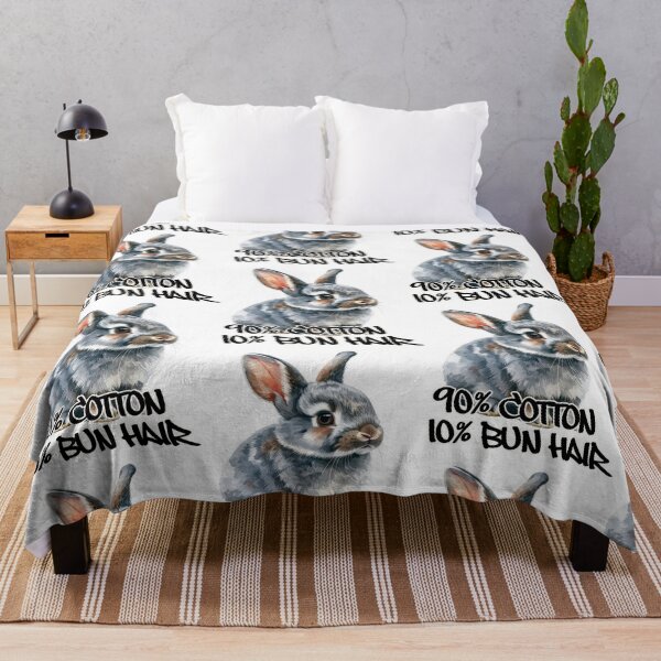 Item preview, Small grey rabbit, 90% cotton, 10% bun hair designed and sold by LiskoDesign.