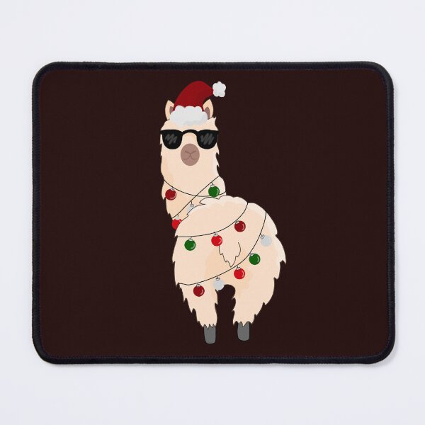 Item preview, sassy Christmas alpaca designed and sold by marlenamyr.