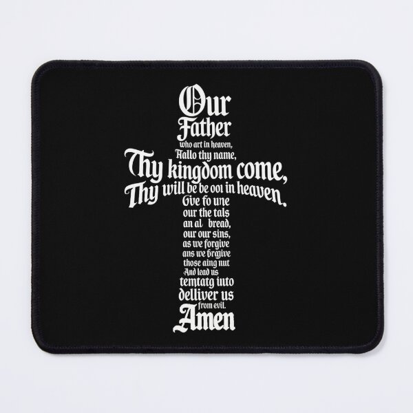 Item preview, Our Father Cross Prayer designed and sold by PrintAtelier.