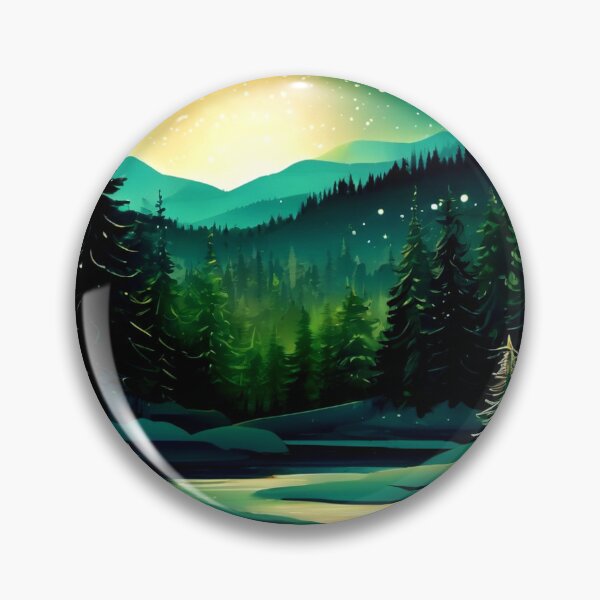 Item preview, Magical Coniferous Forest. designed and sold by Zofia Sosnecka.
