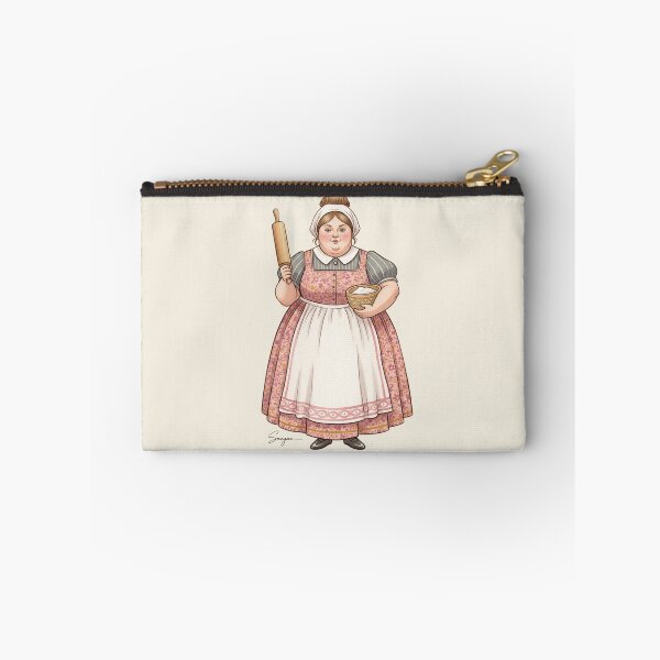 Item preview, Master of the Kitchen: Lady with Rolling Pin and Flour designed and sold by Pasteltone.