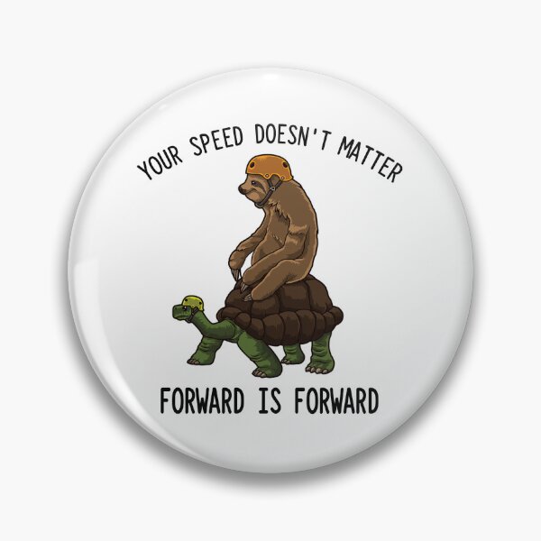 Item preview, Your Speed Doesn't Matter Forward Is Forward T-Shirt designed and sold by Bewtm12.