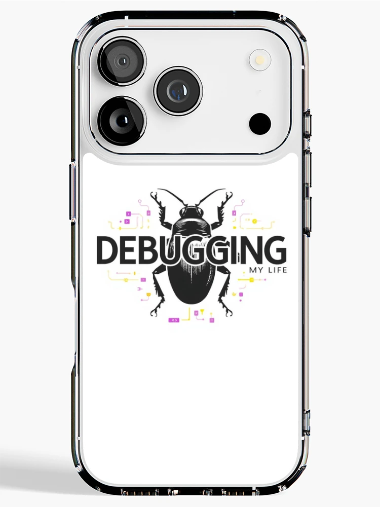 Thumbnail 1 of 5, iPhone Case, Debugging designed and sold by TheSweetStack.
