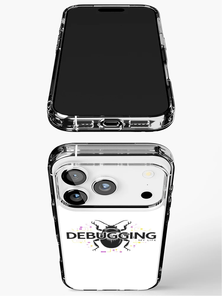 Thumbnail 3 of 5, iPhone Case, Debugging designed and sold by TheSweetStack.