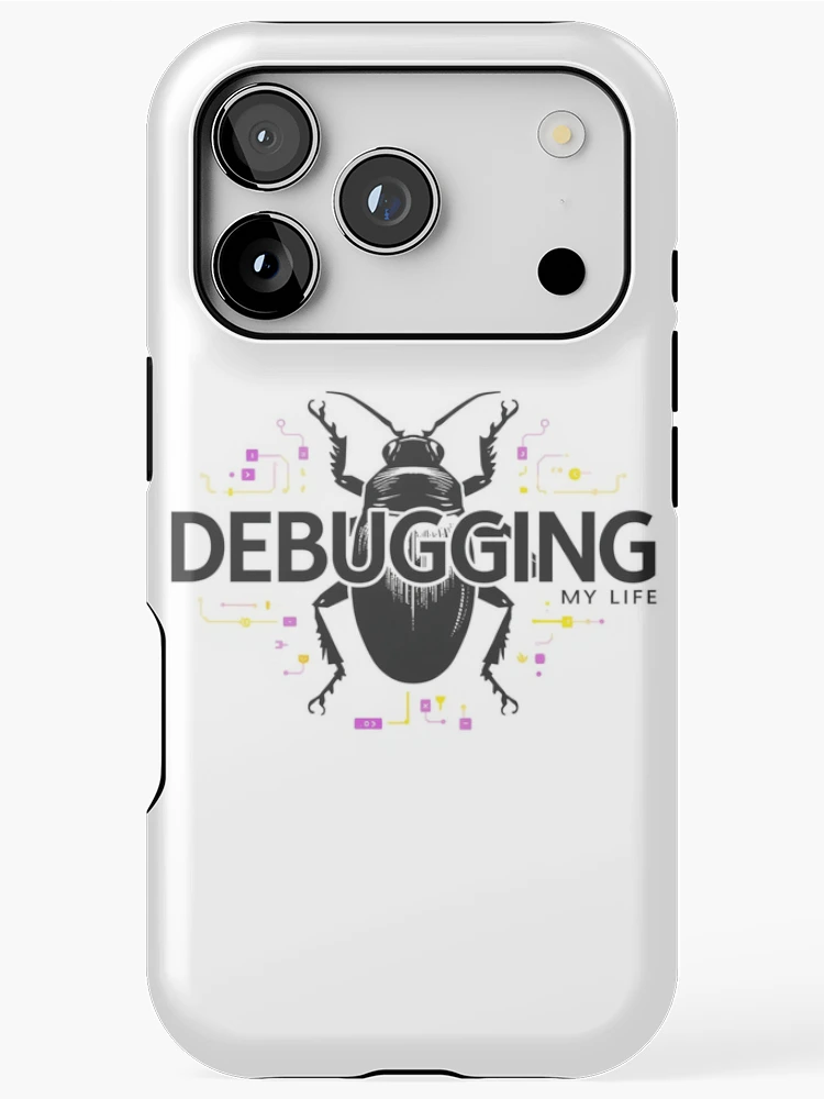 Thumbnail 1 of 4, iPhone Case, Debugging designed and sold by TheSweetStack.