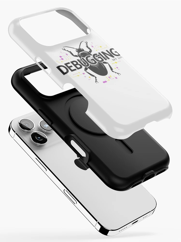Thumbnail 2 of 4, iPhone Case, Debugging designed and sold by TheSweetStack.