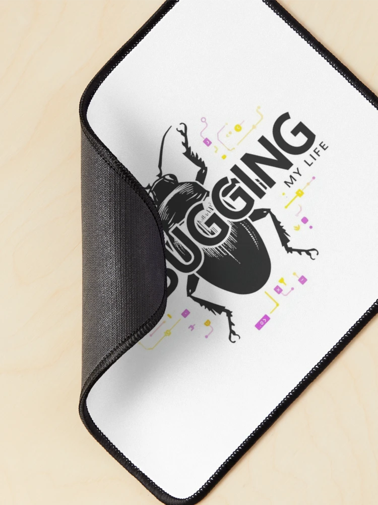 Thumbnail 2 of 5, Mouse Pad, Debugging  designed and sold by TheSweetStack.