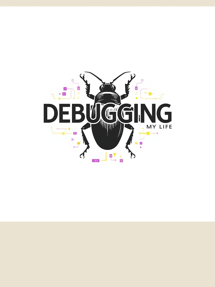 Thumbnail 4 of 4, Relaxed T-Shirt, Debugging designed and sold by TheSweetStack.