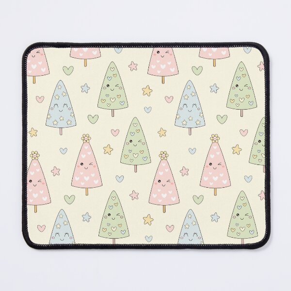 Item preview, Kawaii Christmas Tree Pattern designed and sold by Julza Art.