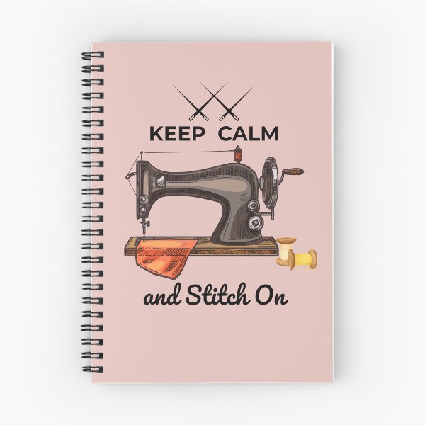 Item preview, Keep Calm and Stitch On – Sewing Lover T-Shirt designed and sold by HooptownRV.