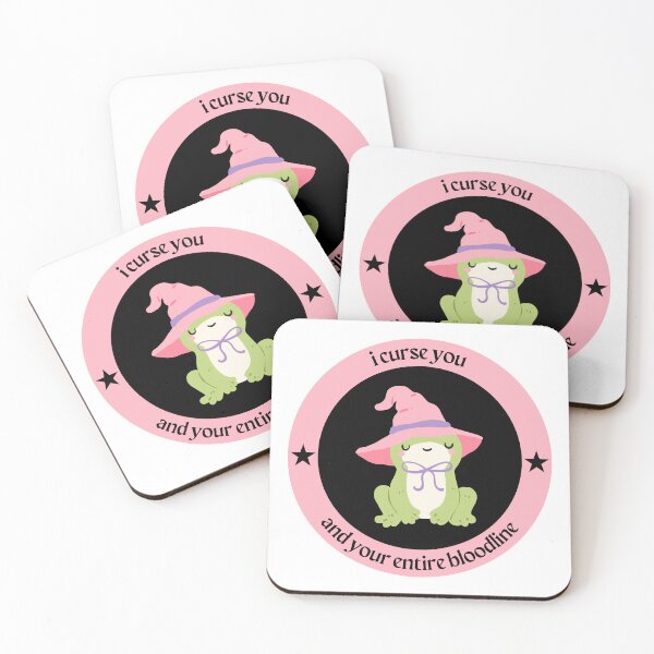 Item preview, I Curse Your Bloodline - Witch Frog designed and sold by LoveQuoter.