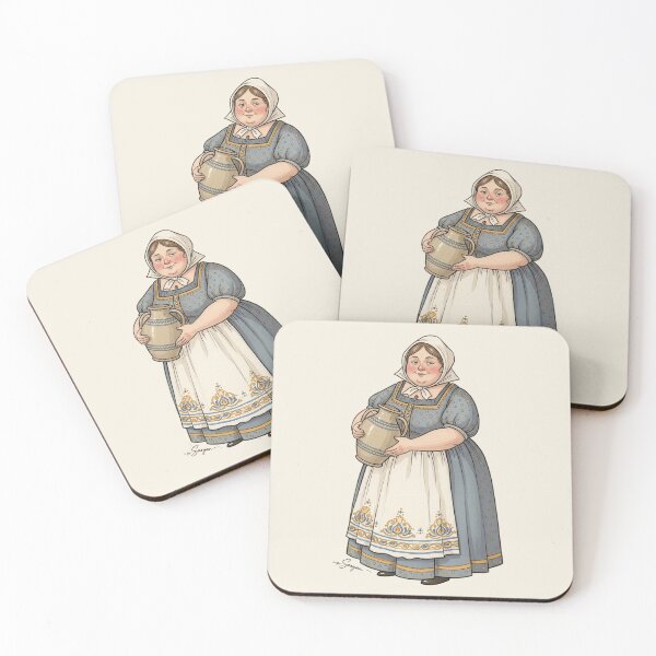 Item preview, The Keeper of the Larder: Lady with a Water Jug designed and sold by Pasteltone.