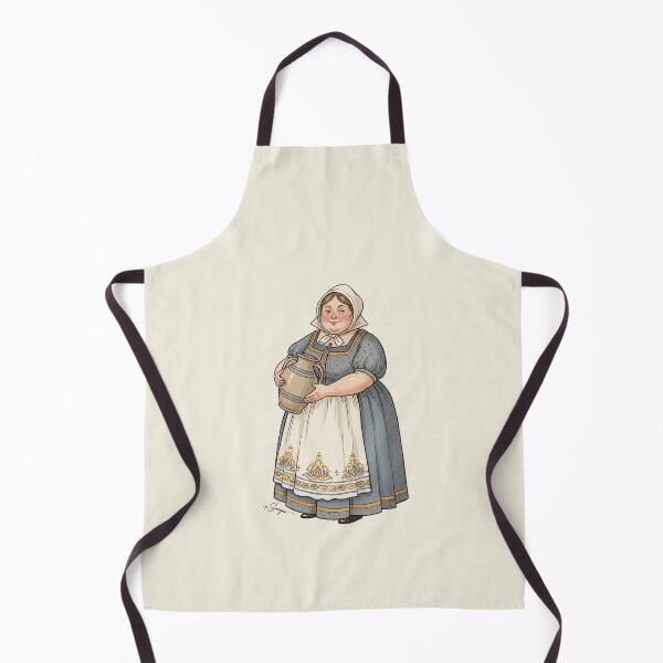 Item preview, The Keeper of the Larder: Lady with a Water Jug designed and sold by Pasteltone.
