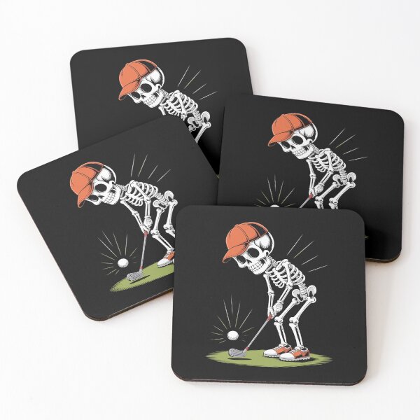 Item preview, Skeleton Golf Halloween Golfer Golf Player Men Dad 1  designed and sold by lilLilaBatArt.