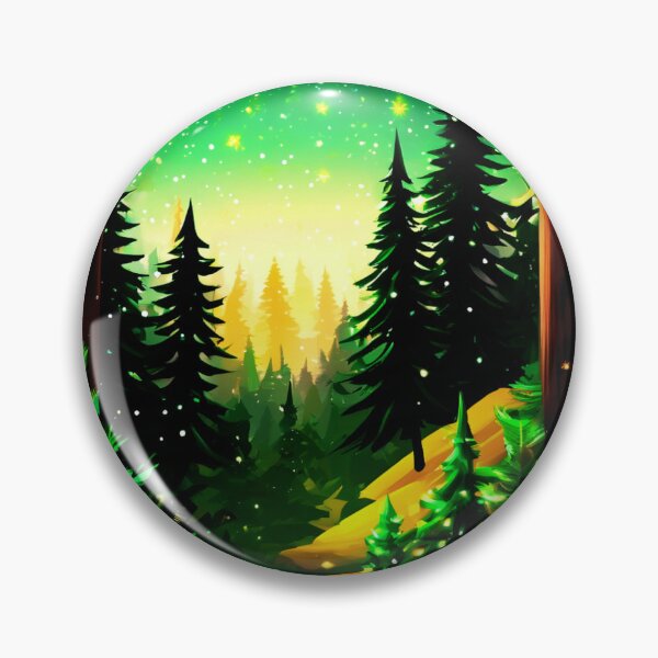 Item preview, Magical Coniferous Forest. designed and sold by Zofia Sosnecka.