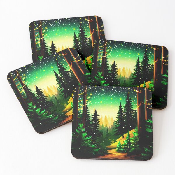 Item preview, Magical Coniferous Forest. designed and sold by Zofia Sosnecka.