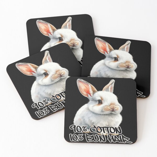 Item preview, Small cream-white rabbit, 90% cotton, 10% bun hair designed and sold by LiskoDesign.