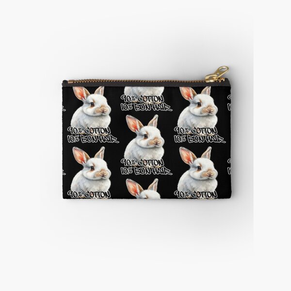 Item preview, Small cream-white rabbit, 90% cotton, 10% bun hair designed and sold by LiskoDesign.