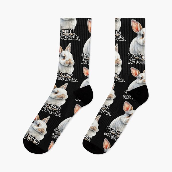 Item preview, Small cream-white rabbit, 90% cotton, 10% bun hair designed and sold by LiskoDesign.