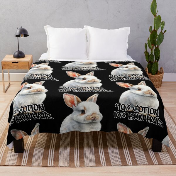 Item preview, Small cream-white rabbit, 90% cotton, 10% bun hair designed and sold by LiskoDesign.