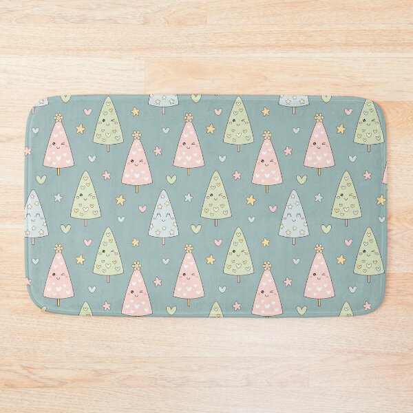 Item preview, Kawaii Christmas Tree Pattern  designed and sold by Julza Art.