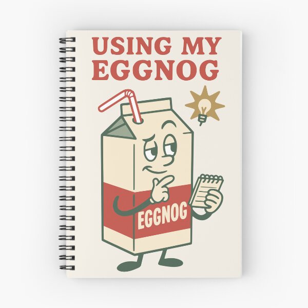 Item preview, Using My Eggnog designed and sold by PrintSmithArt.