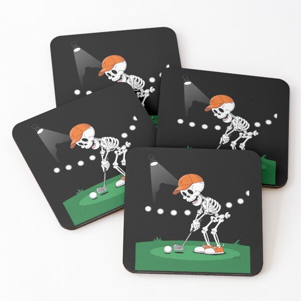 Item preview, Skeleton Golf Halloween Golfer Golf Player Men Dad  designed and sold by lilLilaBatArt.