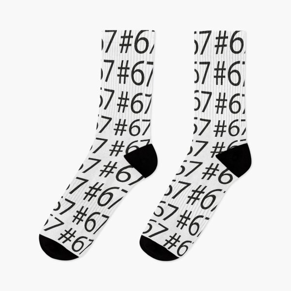 Item preview, #67 Minimalist - Six Seven Viral Meme - Gen Alpha Slang Shirt designed and sold by SiskinArt.