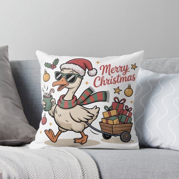 Item preview, Funny Christmas Goose Parade, North Pole Mail Delivery designed and sold by VETRO⭐.