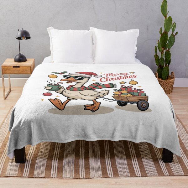 Item preview, Funny Christmas Goose Parade, North Pole Mail Delivery designed and sold by VETRO⭐.