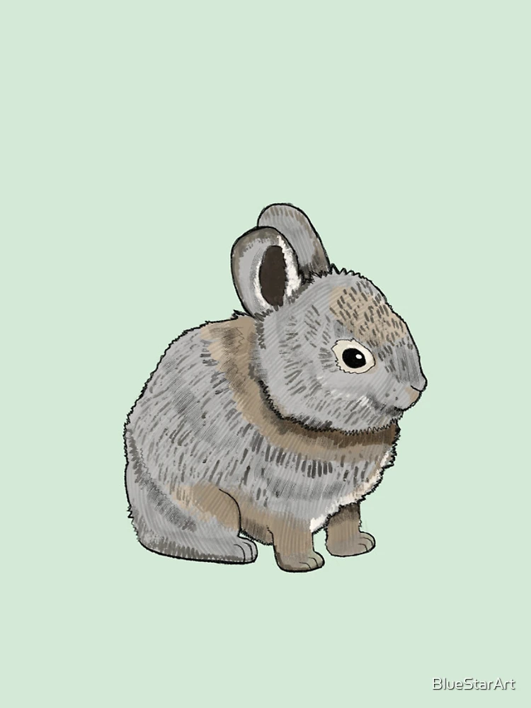 Thumbnail 4 of 4, iPhone Case, Pygmy Rabbit designed and sold by BlueStarArt.