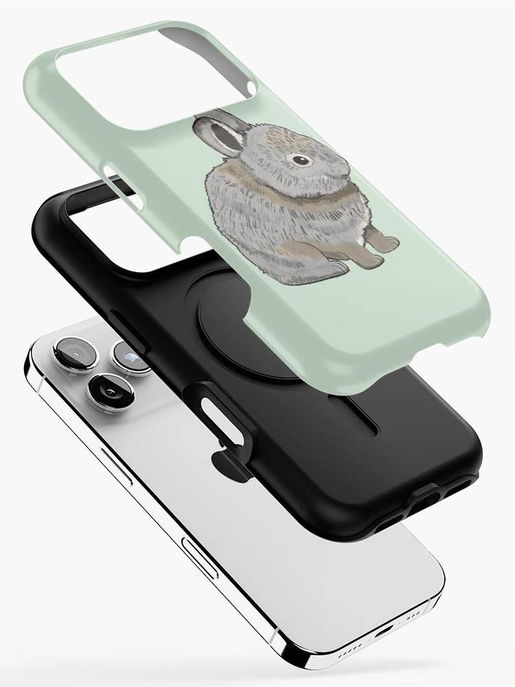 Thumbnail 2 of 4, iPhone Case, Pygmy Rabbit designed and sold by BlueStarArt.